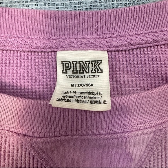 Victoria’s Secret PINK Custom Bleach Dyed Thermal - Picture 4 of 6